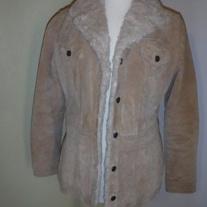 Wilsons Leather Maxima Fur Edged Jacket